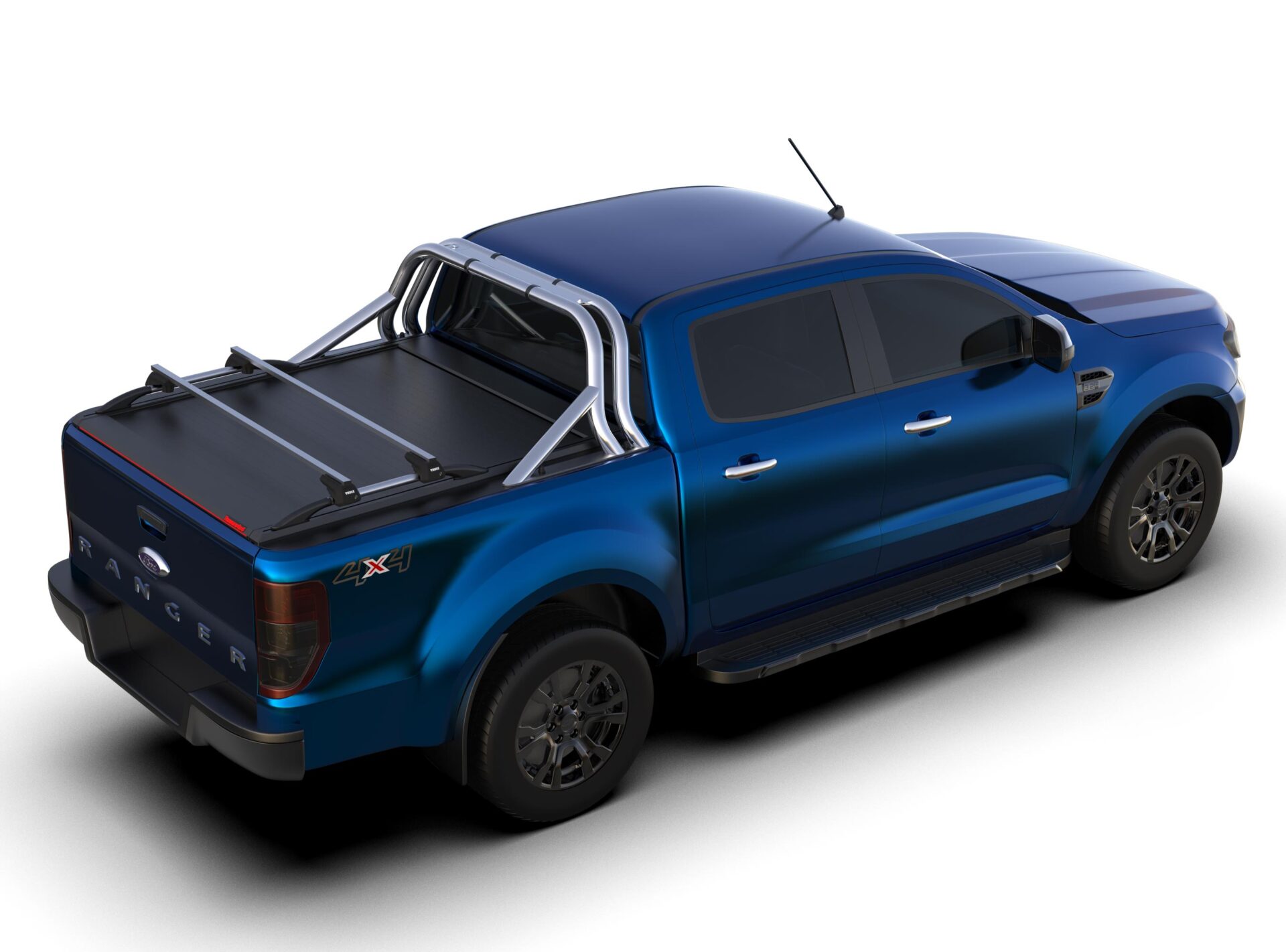 Laderaumabdeckung Tessera SE für Ford Ranger XL/XLT D/C ab 2012+ & 2016+ & 2020+ TESS 1506 SE black matt Laderaumabdeckung Tessera SE für Ford Ranger XL/XLT D/C ab 2012+ & 2016+ & 2020+ TESS 1506 SE black matt
