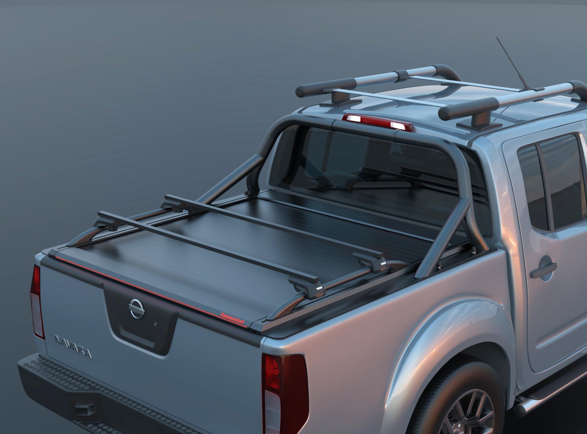 Laderaumabdeckung Tessera SE für Nissan Navara D40 D/C (SHORTBED 156cm) TESS 150 SE black matt Laderaumabdeckung Tessera SE für Nissan Navara D40 D/C (SHORTBED 156cm) TESS 150 SE black matt