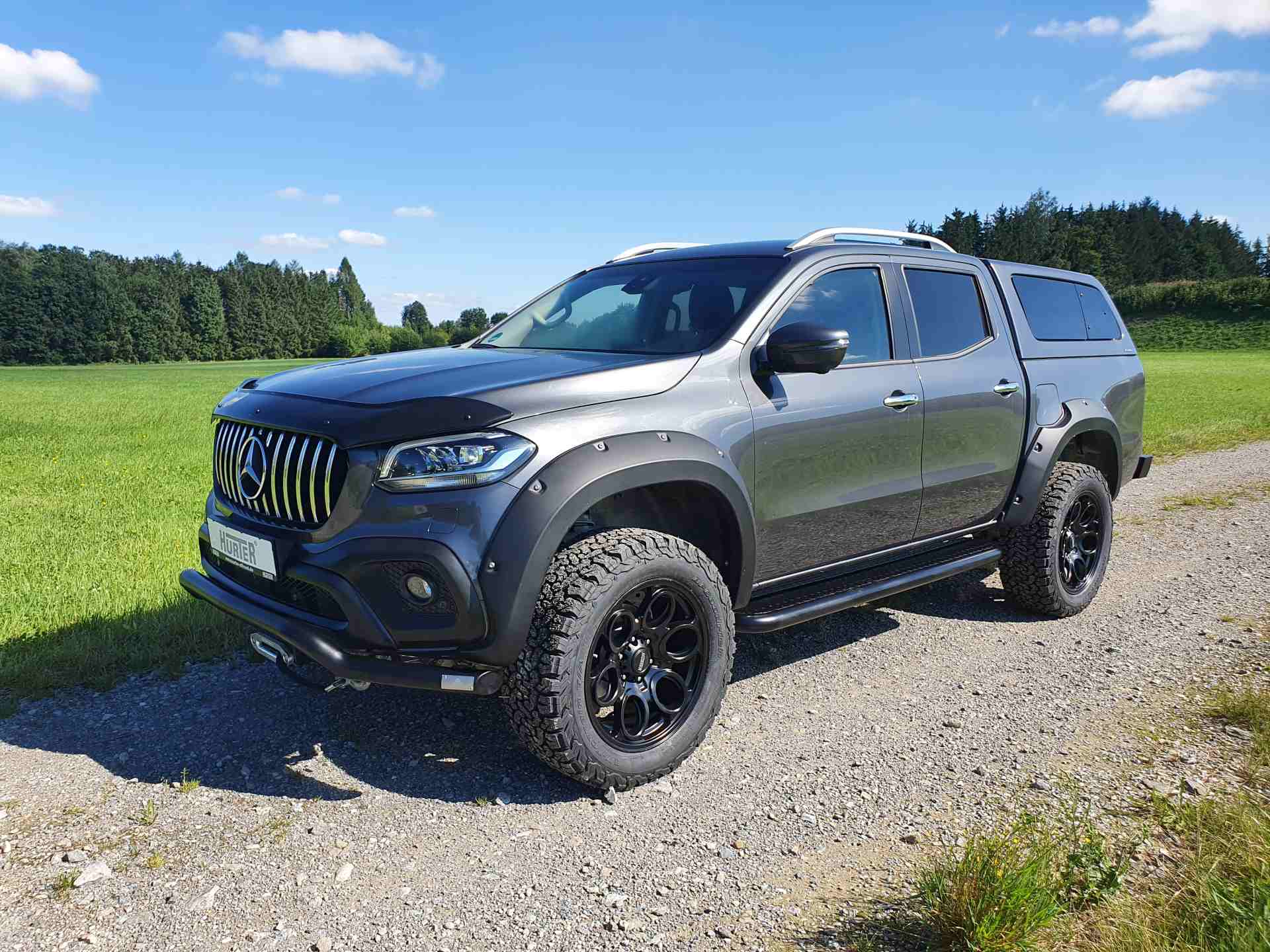 Kotflügelverbreiterungen (Mercedes X-Klasse)