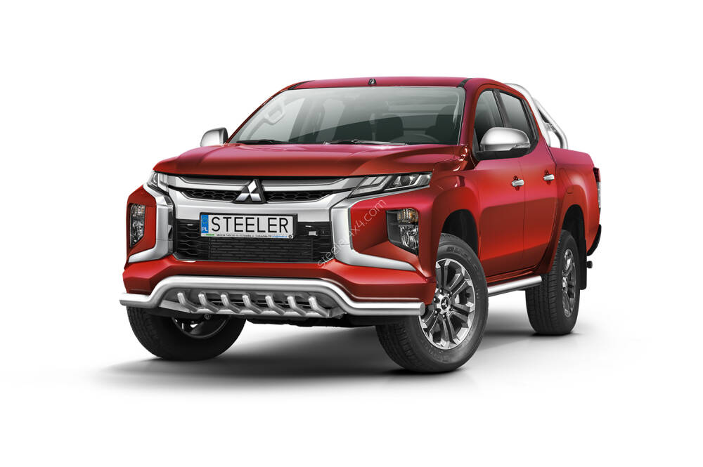Frontschutzbügel mit Grill bis Kennzeichen - Mitsubishi L200 (2019 -)