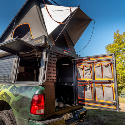 Alu-Cab Canopy Camper 5,7FT Dodge RAM 1500 DT 2009-2022, schwarz Alu-Cab Canopy Camper 5,7FT Dodge RAM 1500 DT 2009-2022, schwarz