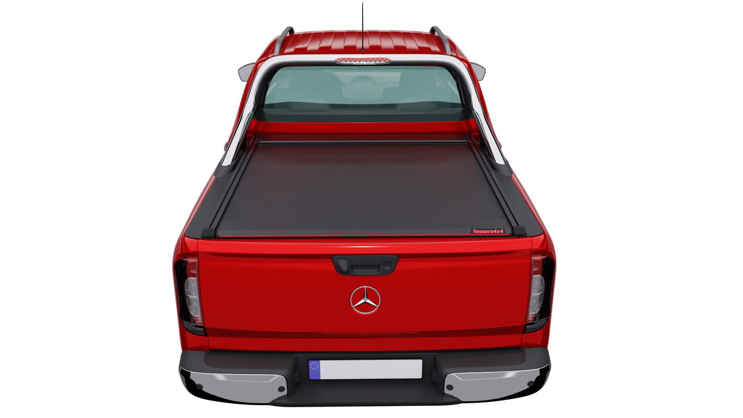 Laderaumabdeckung Tessera SE für Mercedes X-Klasse 2021+ D/C mit OEM Rollbar TESS 15191 SE black matt Laderaumabdeckung Tessera SE für Mercedes X-Klasse 2021+ D/C mit OEM Rollbar TESS 15191 SE black matt