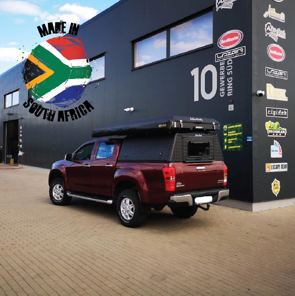 Alu-Cab Hardtop Adventure Isuzu D-Max 2012-2020 Doppelkabine schwarz/ geriffelt Alu-Cab Hardtop Adventure Isuzu D-Max 2012-2020 Doppelkabine schwarz/ geriffelt