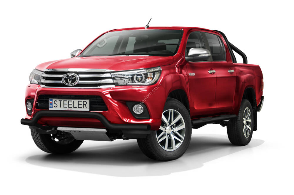 Frontschutzbügel bis Kennzeichen- Toyota Hilux (2015 - 2018)