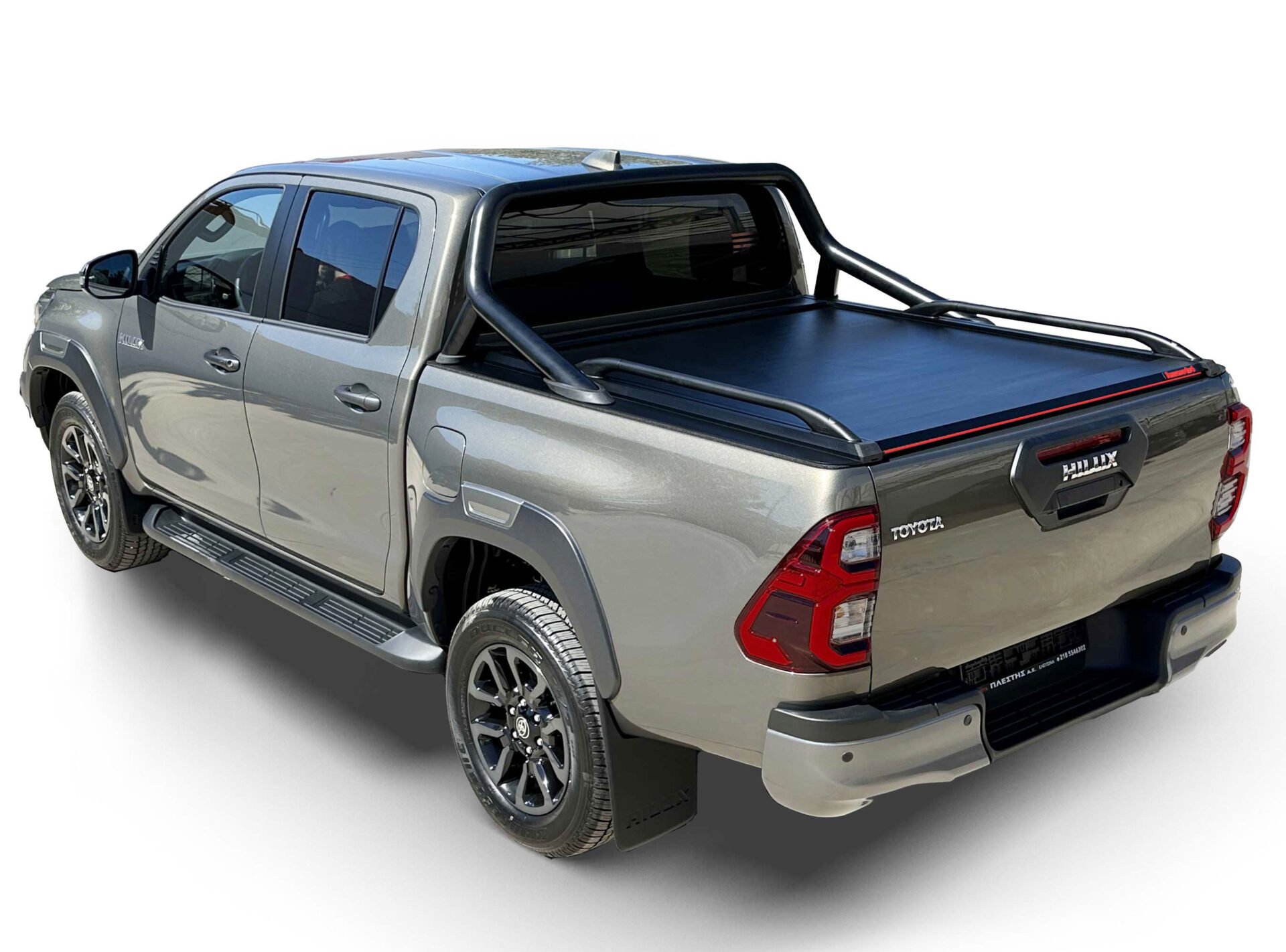 Laderaumabdeckung Tessera SE für Toyota Hilux Revo 2016+ mit OEM Überrollbügel D/C TESS 15161 SE black matt