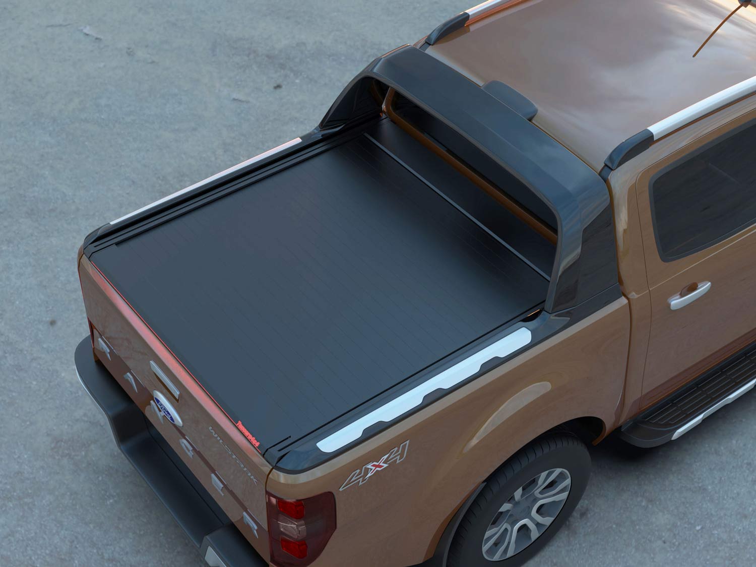 Laderaumabdeckung Tessera SE für Ford Ranger Wildtrak D/C ab 2012+ & 2016+ & 2020+ TESS 1508 SE black matt
