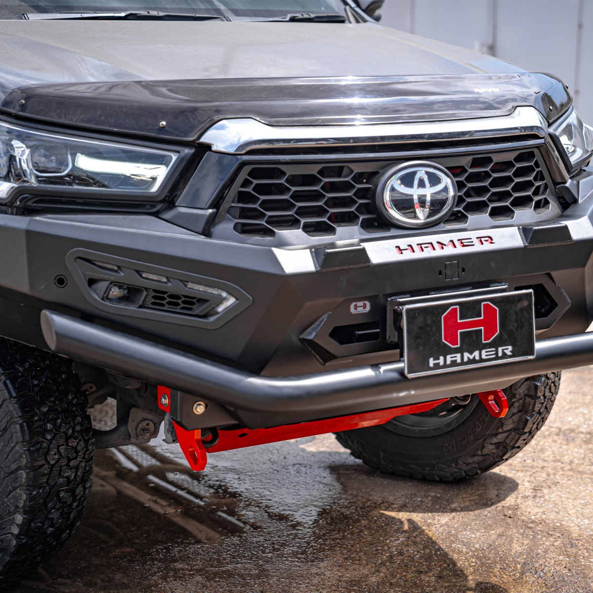 ALU111 Hamer ATLAS Series Stoßstange Front Toyota Hilux ab 2021 mit EC Zulassung