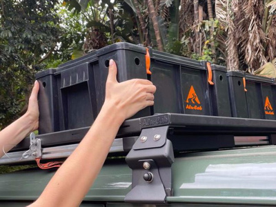 Alu-Cab Ammo Box mit flachem Deckel