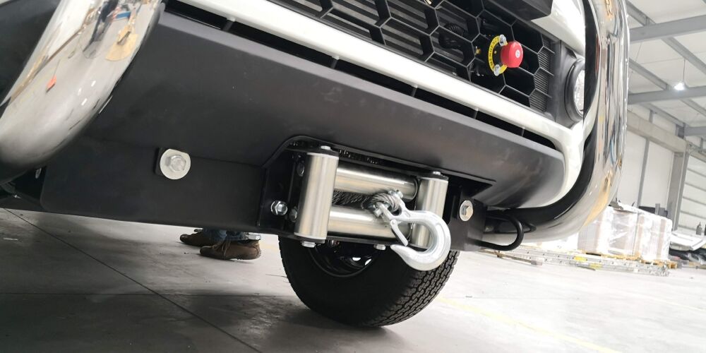Seilwindenanbausatz (Mitsubishi L200 2018+) ohne Winde