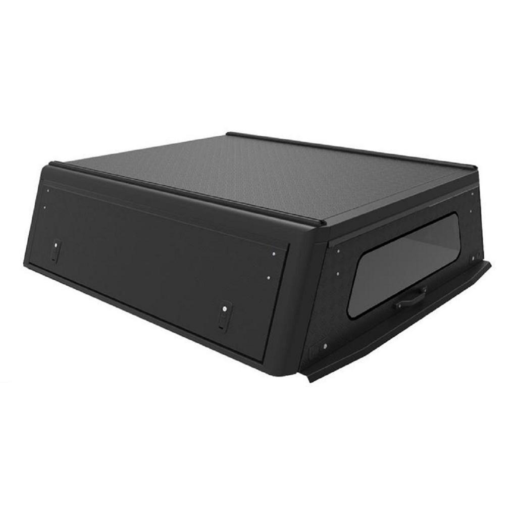 Alu-Cab Hardtop Explorer VW Amarok 2010+ Doppelkabine schwarz/ geriffelt