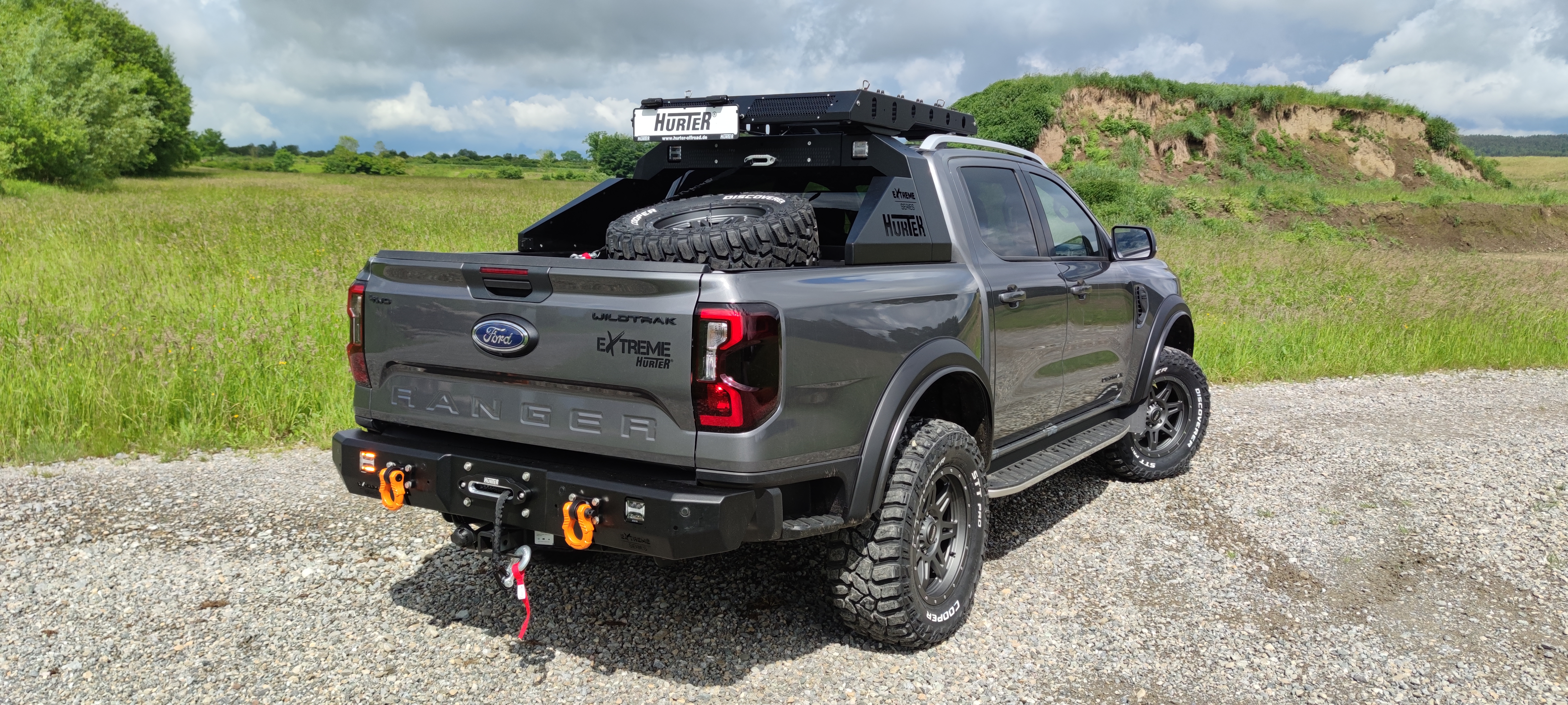 Heckstoßstange (Ford Ranger, VW Amarok) 2023+