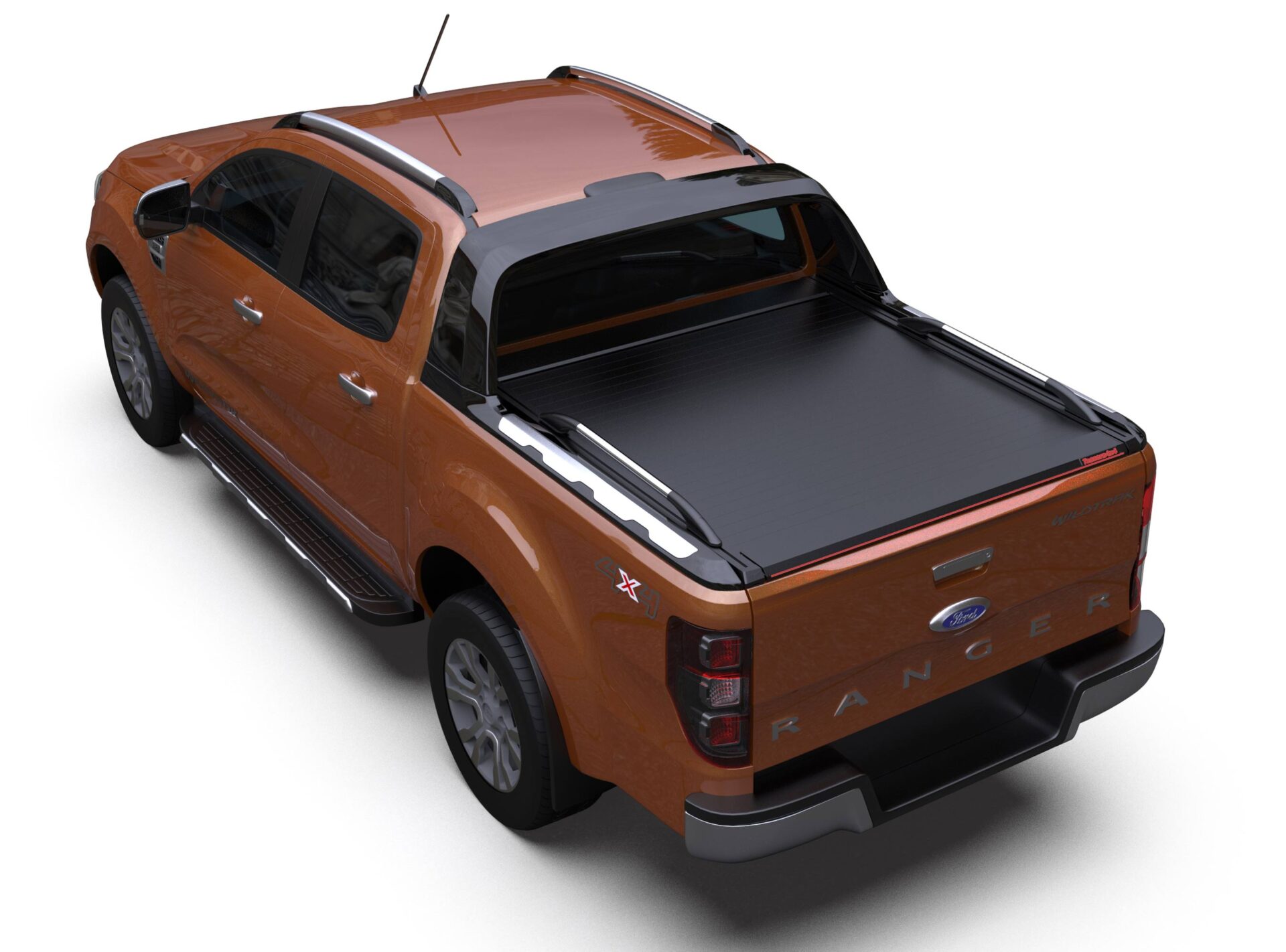 Laderaumabdeckung Tessera SE für Ford Ranger Wildtrak D/C ab 2012+ & 2016+ & 2020+ TESS 1508 SE black matt
