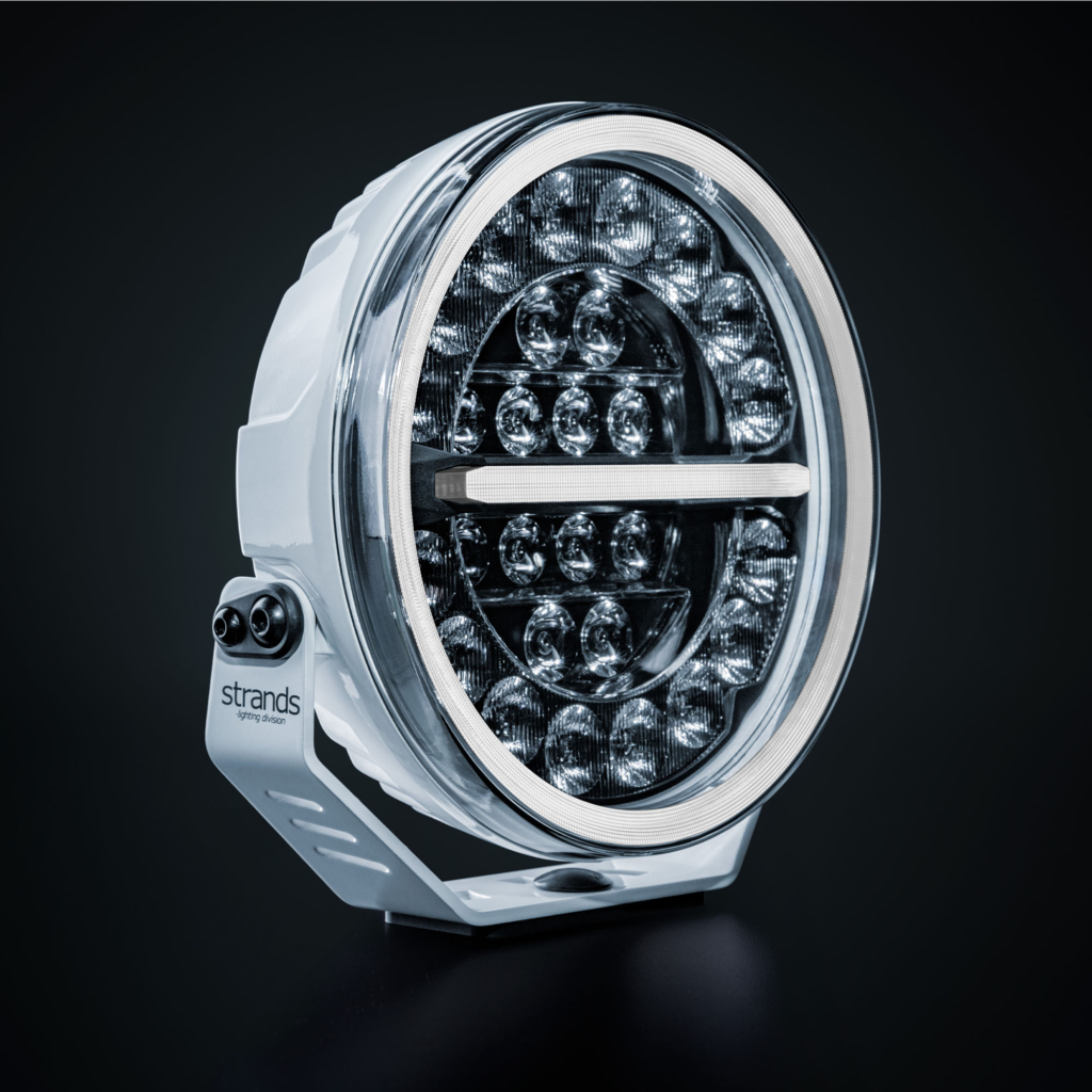 FIREFLY FAHRLICHT 9" LED PROFESSIONAL WEISS FIREFLY FAHRLICHT 9" LED PROFESSIONAL WEISS