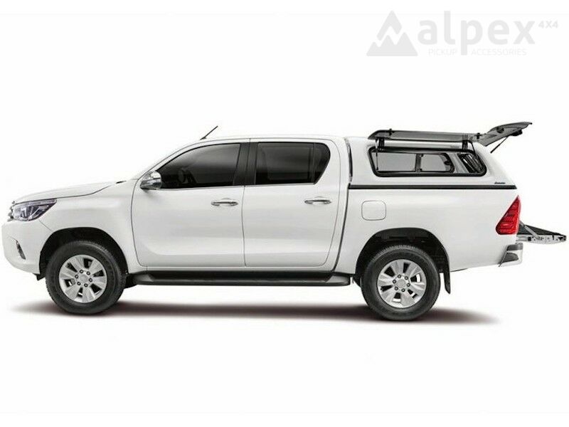 Aeroklas Stylish Hardtop - seitliche Aufklappfenster - Toyota D/C 2015- Aeroklas Stylish Hardtop - seitliche Aufklappfenster - Toyota D/C 2015-