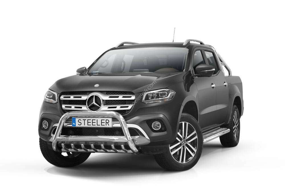 Frontschutzbügel mit Grill - Mercedes-Benz X-Class (2017 -) Frontschutzbügel mit Grill - Mercedes-Benz X-Class (2017 -)