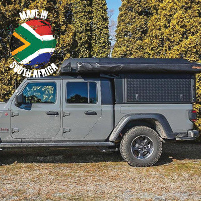 Alu-Cab Canopy Camper Jeep Gladiator D/Cab ab 2019+ in schwarz Alu-Cab Canopy Camper Jeep Gladiator D/Cab ab 2019+ in schwarz