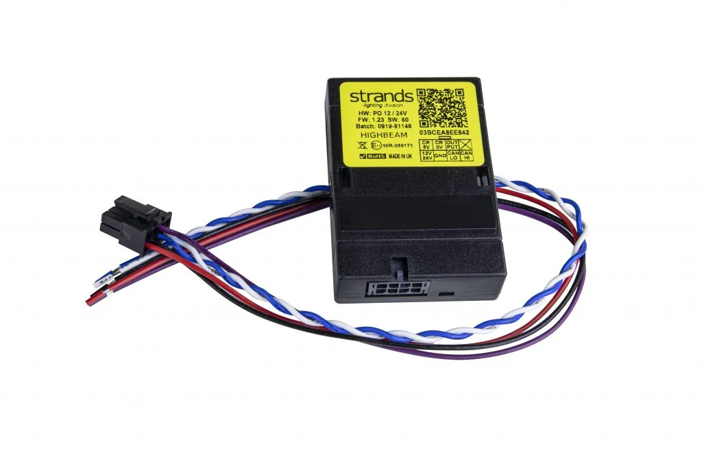 Strands Can-Bus Interface High Beam 12/24V in 12V out Strands Can-Bus Interface High Beam 12/24V in 12V out
