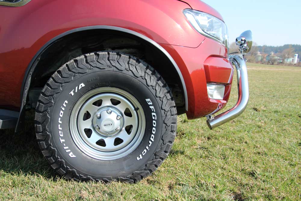 Felge Dotz Dakar (Ford Ranger, silber)
