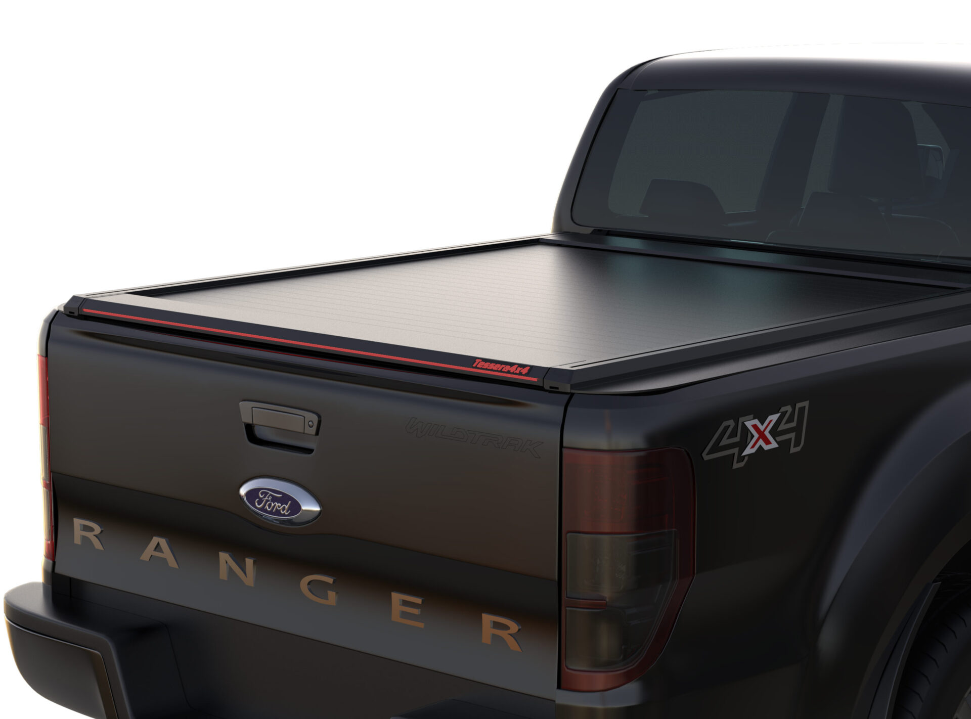 Laderaumabdeckung Tessera SE für Ford Ranger XL/XLT S/C ab 2012+ & 2016+ & 2020+ TESS 1507 SE black matt Laderaumabdeckung Tessera SE für Ford Ranger XL/XLT S/C ab 2012+ & 2016+ & 2020+ TESS 1507 SE black matt