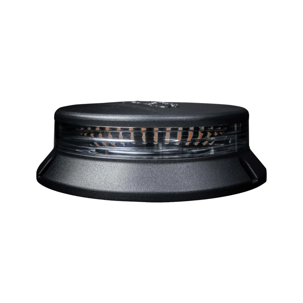 CRUISE LIGHT BEACON WARNING LIGHT LED -SURFACE MOUNTING, CLEAR LENS