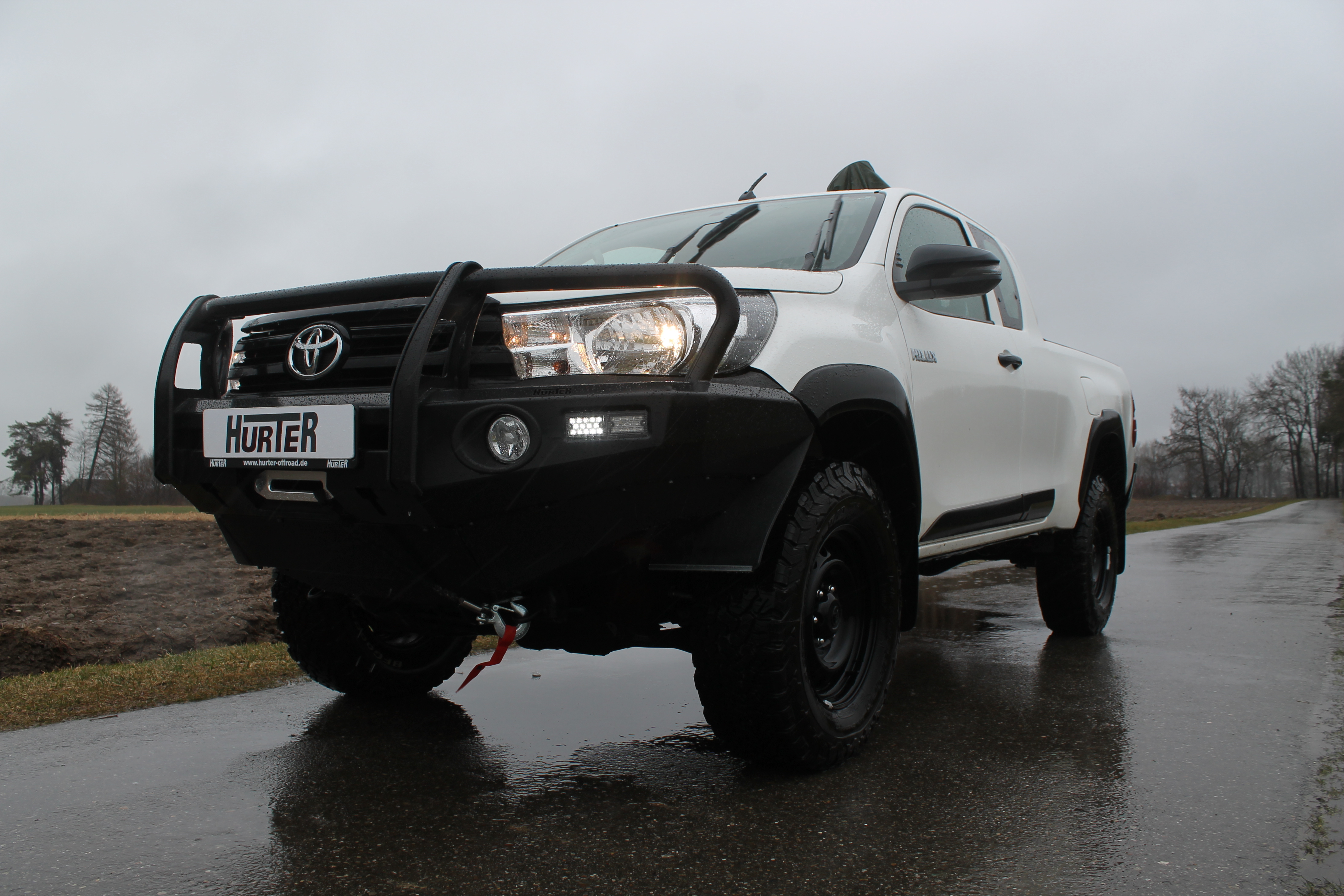 Seilwindenstoßstange Hurter Offroad