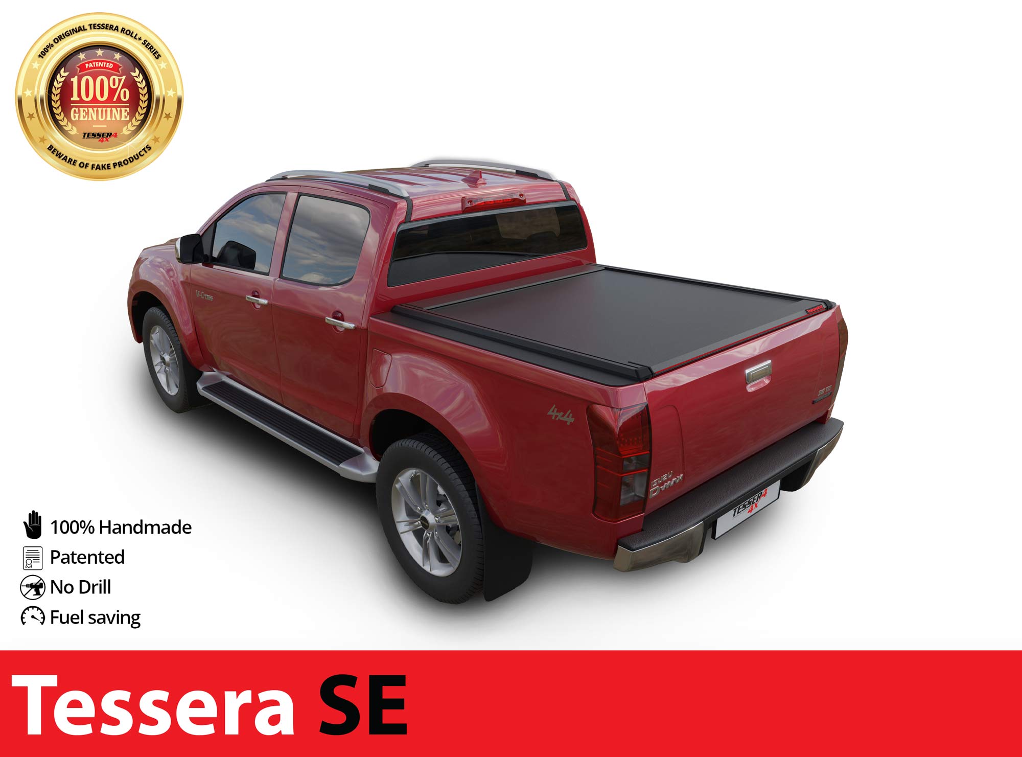 Laderaumabdeckung Tessera SE für ISUZU D-Max 2012-2020 D/C TESS 1504 SE black matt Laderaumabdeckung Tessera SE für ISUZU D-Max 2012-2020 D/C TESS 1504 SE black matt