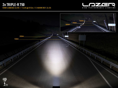 Lazer Lamps Kühlergrill-Kit Ford Transit Custom 2024+ inkl. 2x Triple-R 750 G2 Standard Lazer Lamps Kühlergrill-Kit Ford Transit Custom 2024+ inkl. 2x Triple-R 750 G2 Standard