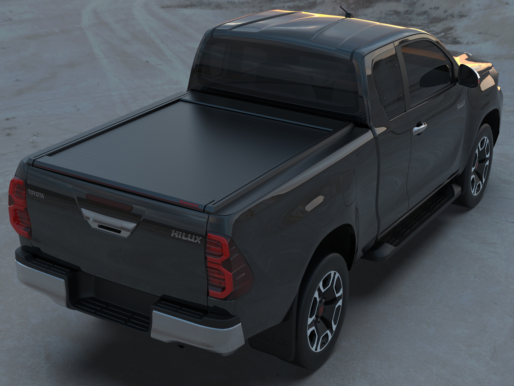 Laderaumabdeckung Tessera SE für Toyota Hilux Revo 2016+ S/C TESS 1517 SE black matt Laderaumabdeckung Tessera SE für Toyota Hilux Revo 2016+ S/C TESS 1517 SE black matt